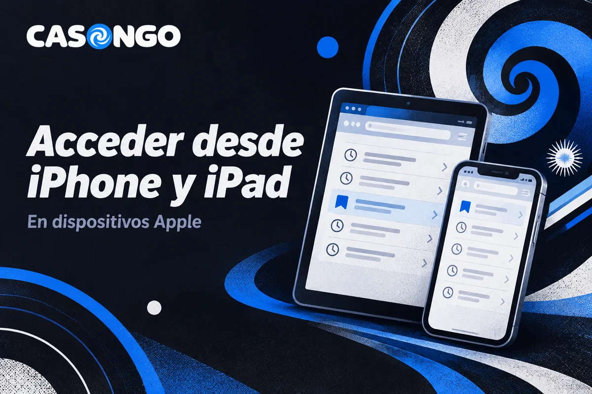 Tablet y celular muestran historial y favorito del navegador