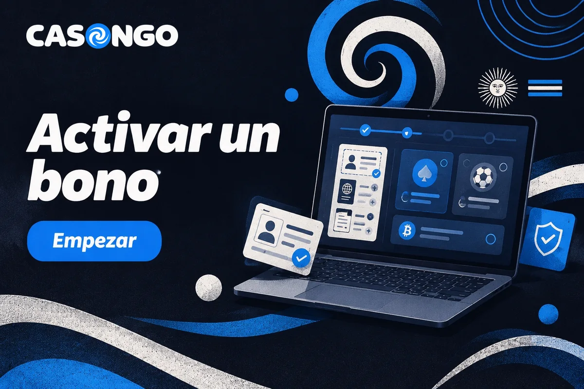 Portátil con registro, verificación y elección de bono