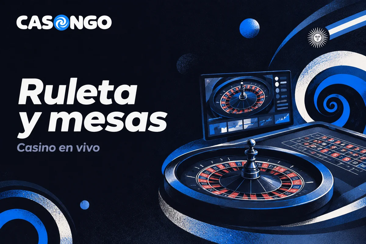 Mesa de ruleta en vivo con casilleros de apuestas