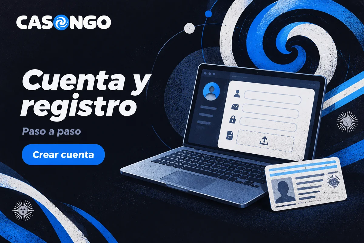 Laptop con formulario de registro y documento de identidad