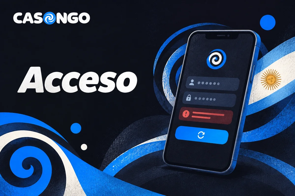 Celular con pantalla de acceso y aviso de error