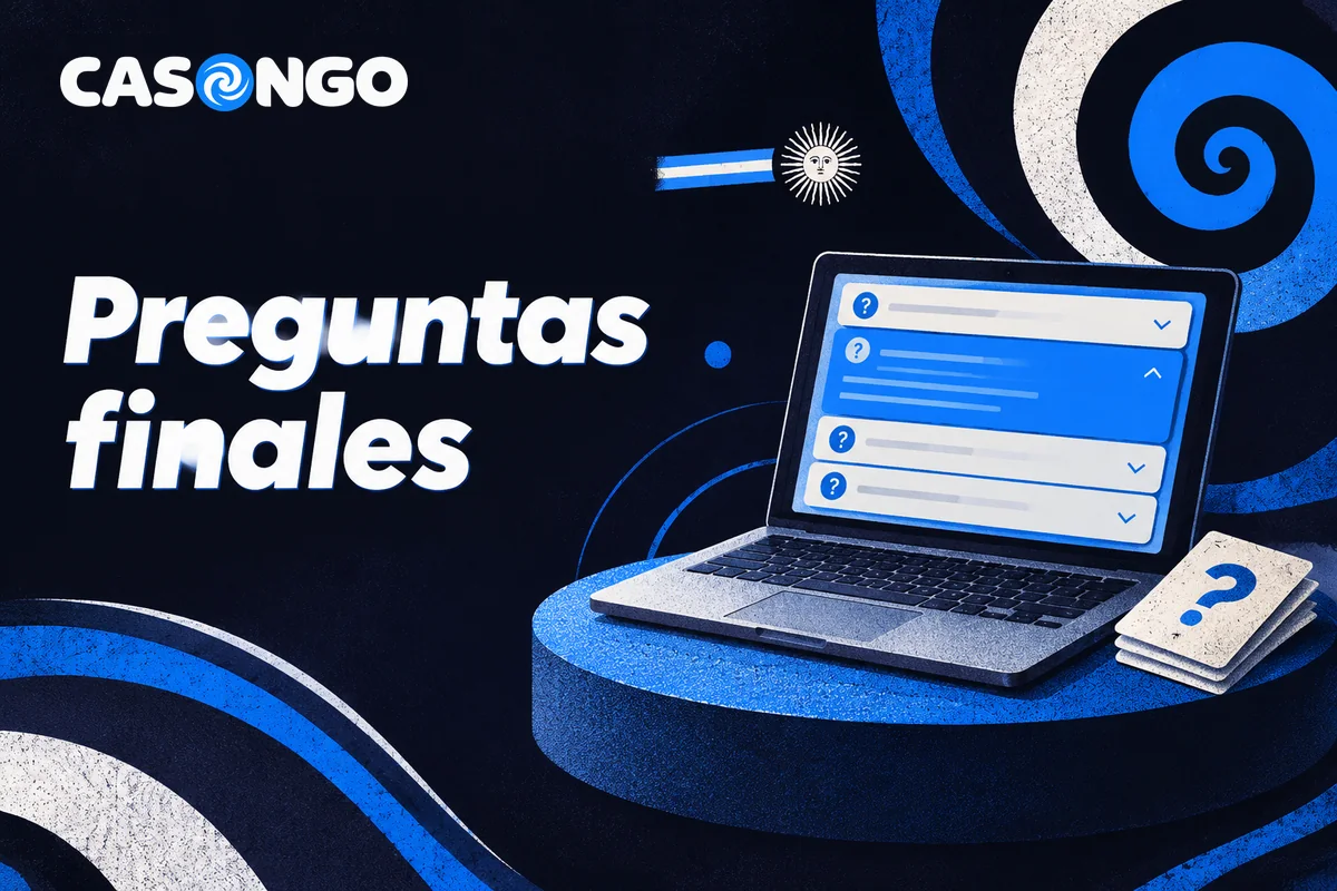 Notebook con preguntas frecuentes desplegables y tarjetas de consulta