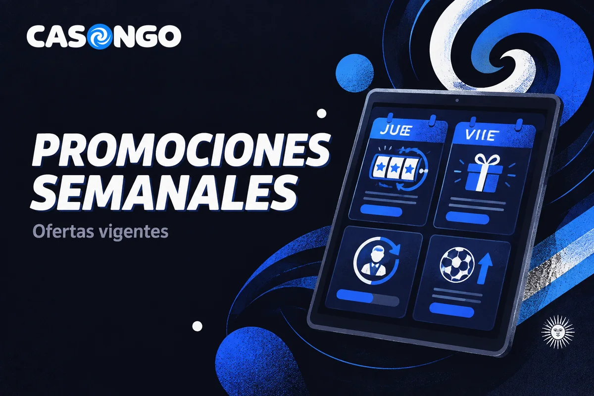 Calendario con ofertas semanales, cashback y promoción deportiva